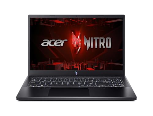 Acer Nitro V Laptop para juegos  Procesador Intel Core i5-13420H  GPU NVIDIA GeForce RTX 4050 para portátil  Pantalla FHD IPS de 15.6 pulgadas de 144 Hz DDR5 de 8 GB SSD de 512 GB Gen 4 WiFi