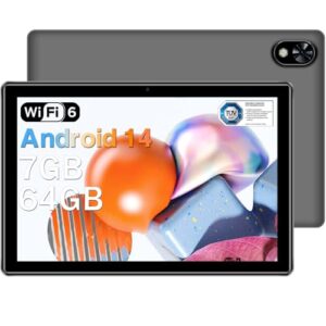 DOOGEE Tableta U9 Android 14 de 10 pulgadas, tableta Android de 1TB Expand/64GB ROM con procesador de cuatro núcleos, WiFi 2.4G/5G, tableta de batería de 5060 mAh, Android, cámara dual, BT5.0/GPS