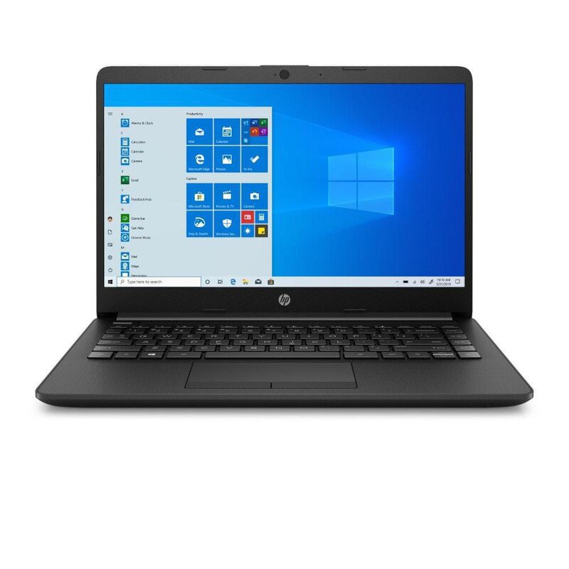 HP Computadora portátil 14, Intel Celeron N4020, 4 GB de RAM, 64 GB de almacenamiento, pantalla HD de microborde de 14 pulgadas, Windows 11 Home, delgada y portátil, gráficos 4K, un año de Microsoft