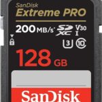 SanDisk 128GB Extreme PRO SDXC UHS-I Memory Card - C10, U3, V30