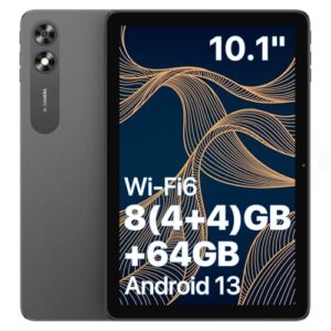 UMIDIGI G2 Tab Tablet Android 13 Tablet 8 GB RAM+64GB hasta 1TB 10.1 pulgadas Tablet con procesador Quad-Core 8MP+8MP Cámara dual WiFi 6 Bluetooth 5.0 6000mAh Pantalla dividida Android Tablet